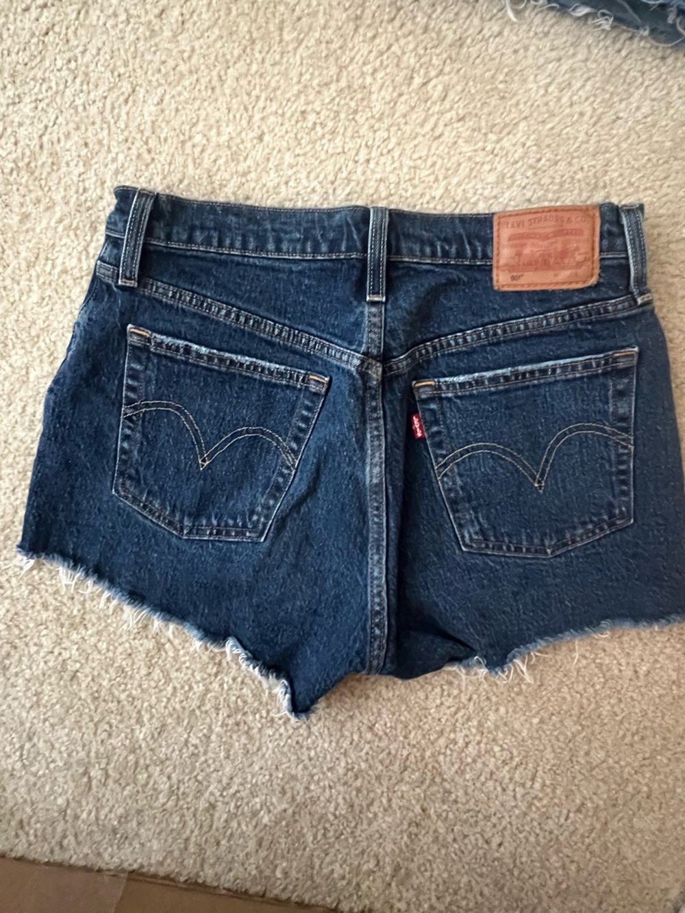 Levi's 501 High-Rise Cutoff Jean Shorts